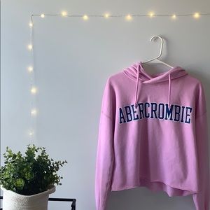 Abercrombie & Fitch light pink hoodie: size xs